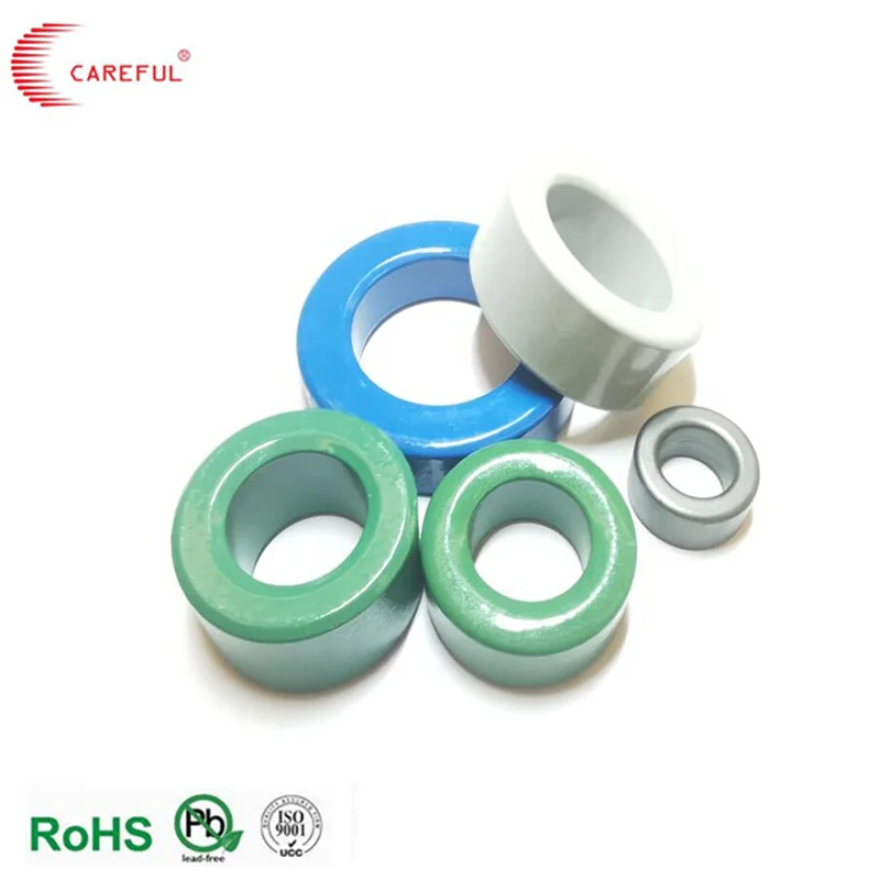 China-manufacture-soft-n87-PC40 тороид ферритовые сердечники T38 покрытием mnzn ферритовый сердечник для трансформатора