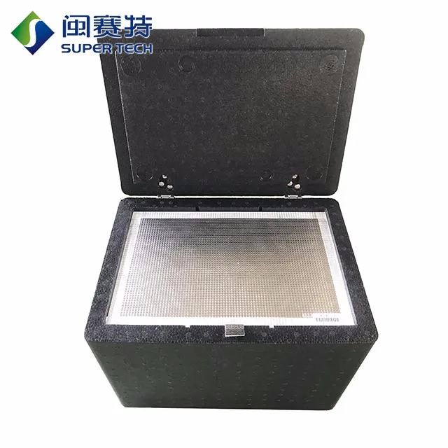 50.4L EPP Lightweight Vacuum Insulated Pharmaceutical Cooler Box Cold Vaccine Carrier Box for Beach Use
