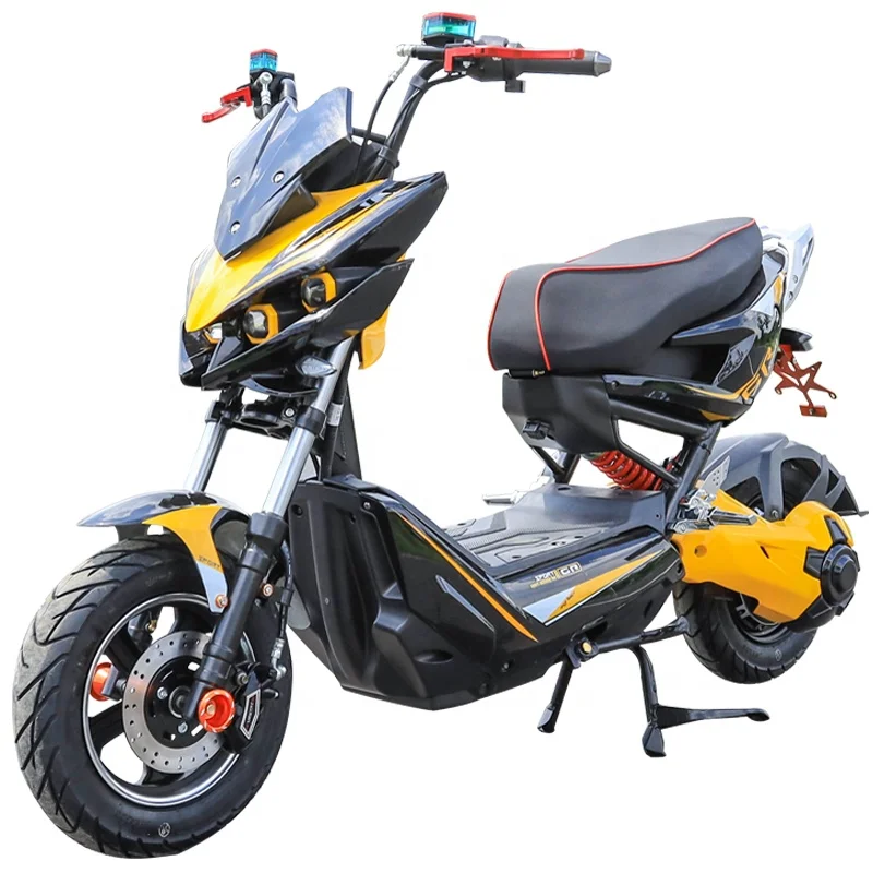 EEC Standard cheaper High Speed Electric Scooter 60V 20AH Electric Motorcycle With pedals
