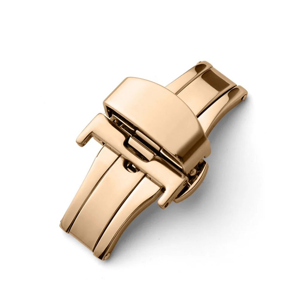 304l 316l Stainless Steel Watch Butterfly Buckle Clasp