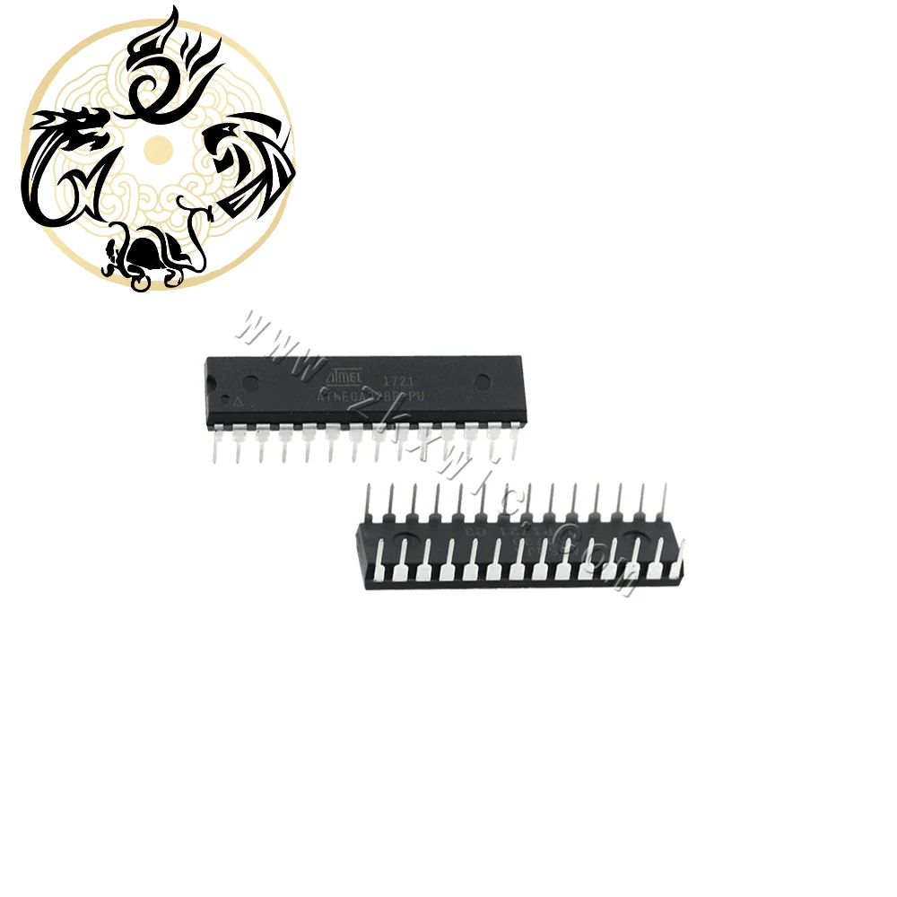 New Original Guaranteed Quality DIP-28 ATMEGA328P PU ATMEGA328P-PU Electronic Components IC BOM Chips