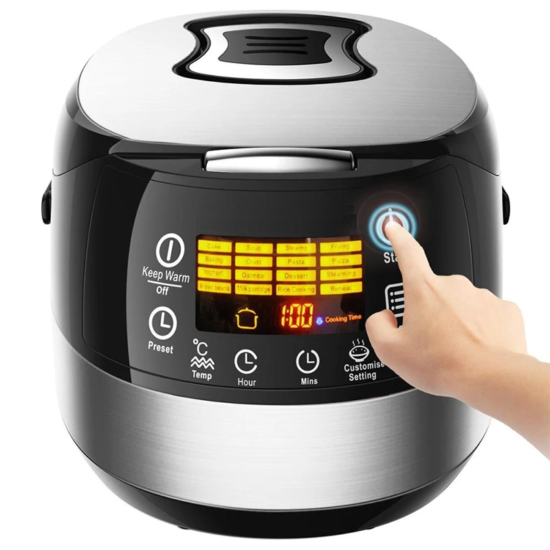 PULUNDI OEM Hotel 5L нержавеющая сталь 3D сохраняет тепло время приготовления и температуру настроен самостоятельно медленная Варка