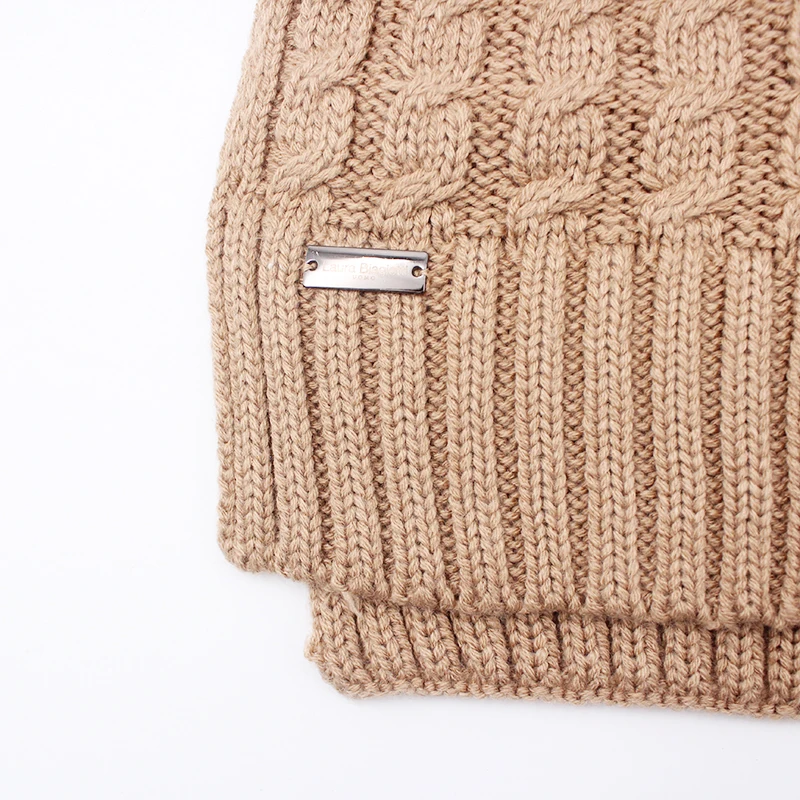 Custom Winter Pattern Ladies Knitted Women Infinity Neck Scarf Soft Winter Wool Fancy Long Scarf Woman Fashions Acrylic Scarf