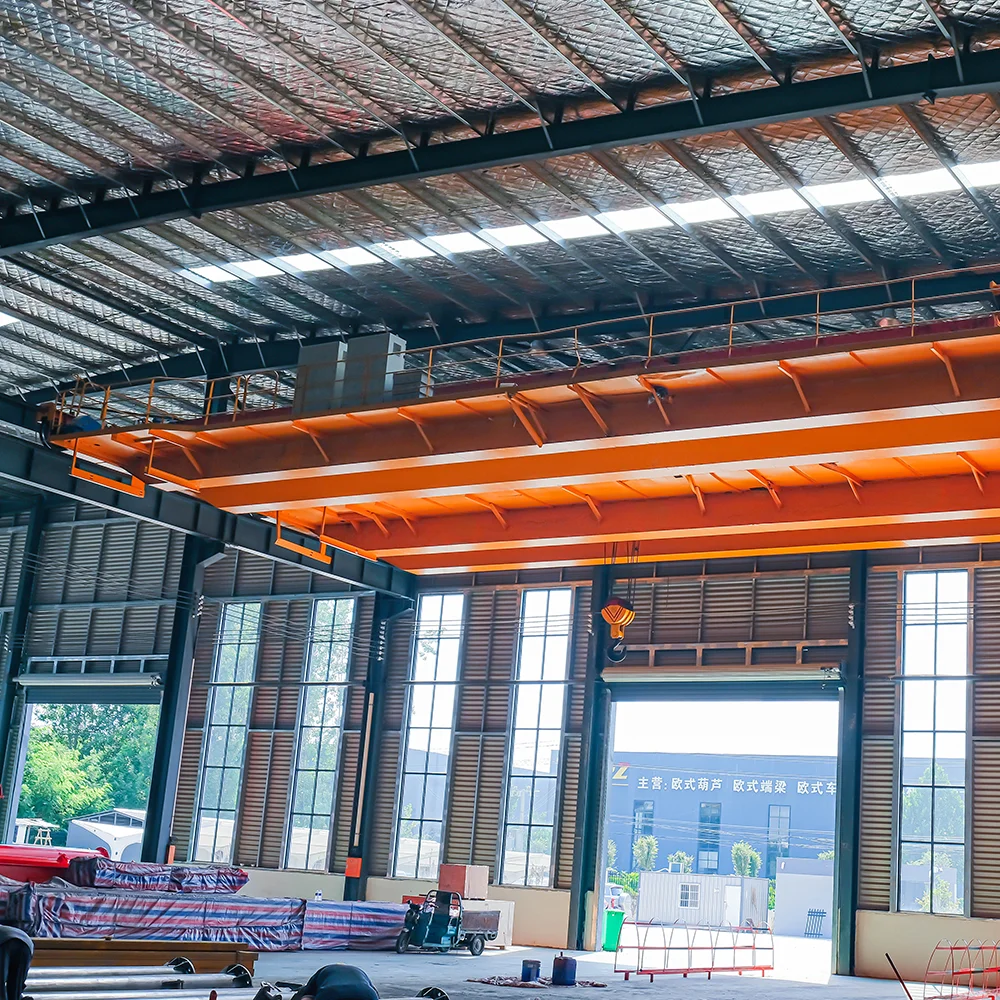 Factory outlet remote control 15ton double girder overhead crane with ce certificate