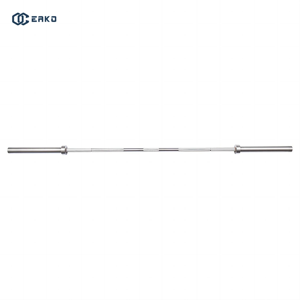 Eako sport IWF barbell bar 2.2m 20kg 190K PSI to 240K PSI 400lbs to 2000lbs IWF Weightlifting Bar for man