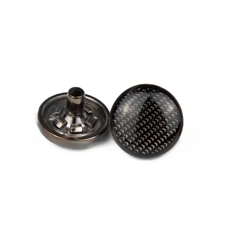 New design 4 parts press garment accessory zinc alloy thobe button metal snap button