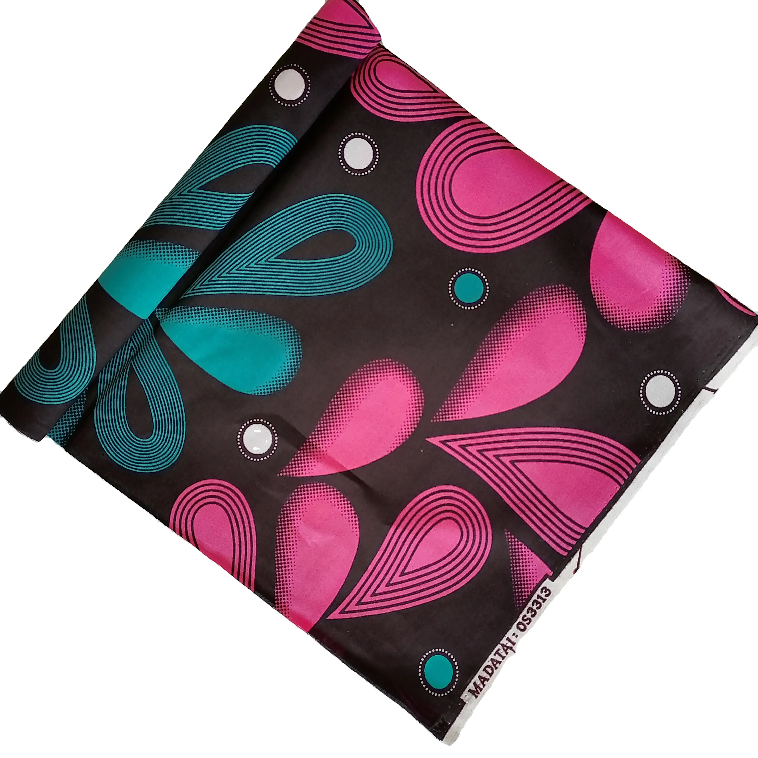 40S High quality holland fabric african cotton wax print for garment