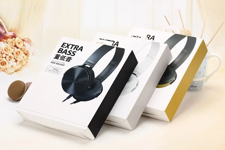 2022 Factory wholesale  XB450 headset with wheat bass headset XB450 mobile phone 3.5mm headset