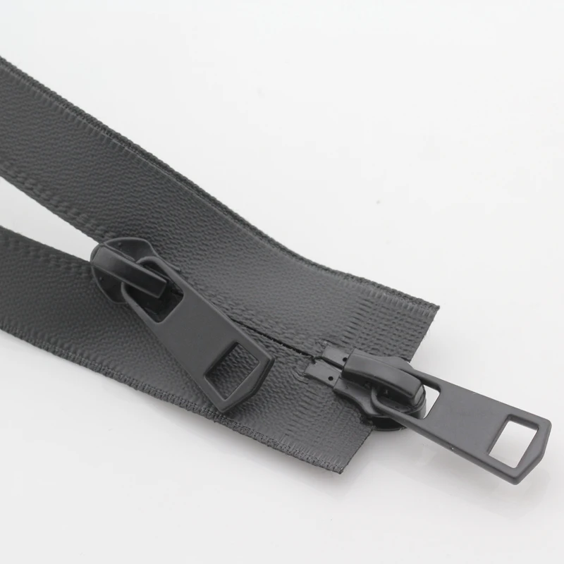 5#nylon Zipper spot high quality long chain invisible zip coat clothes bag zipper with double sliders waterproof zipper