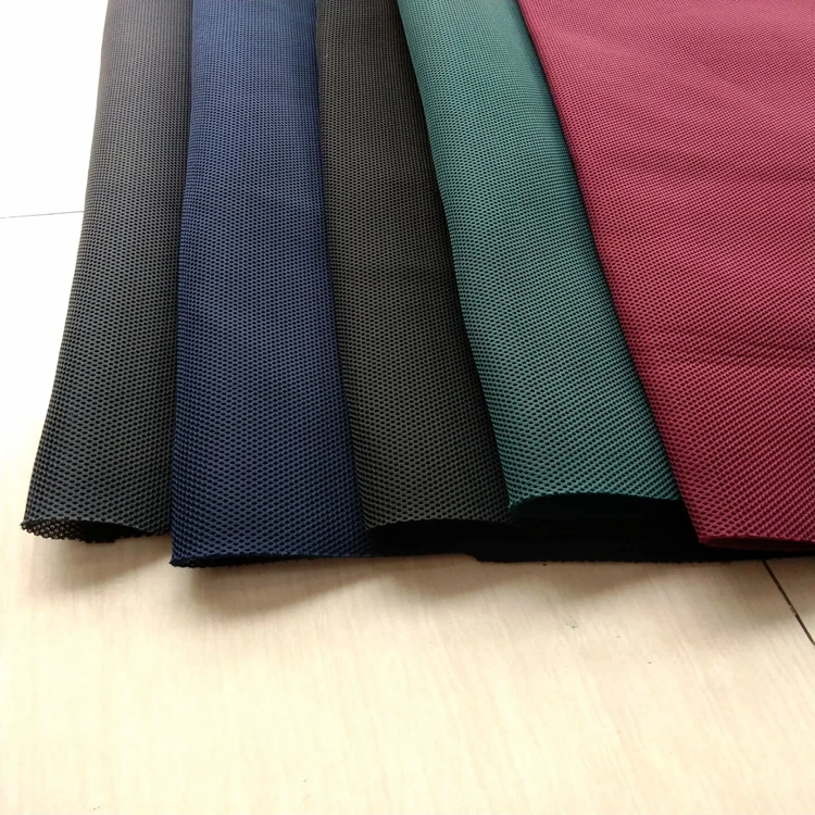 Factory Wholesale Polyester 3d Air Spacer Knitted Mesh Fabric For Motorcycle Seat Cover