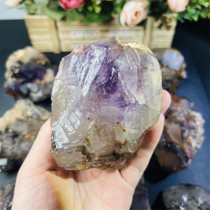 Hot Sale High Quality Crystal Craft Specimen Amethyst Raw Stone for Decoration