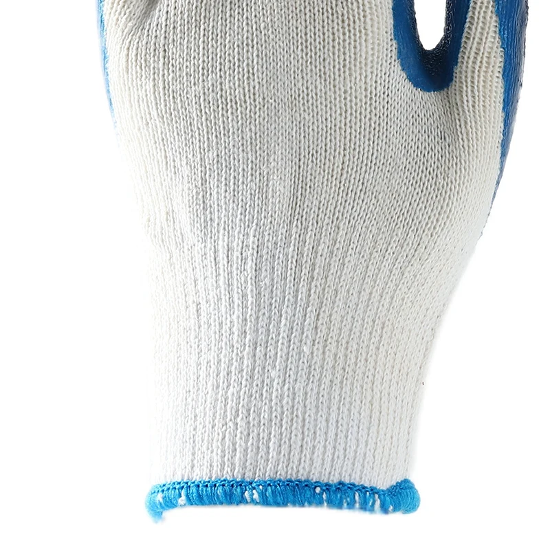 China Wholesale Safety Gloves Cotton Latex Crinkle Gloves