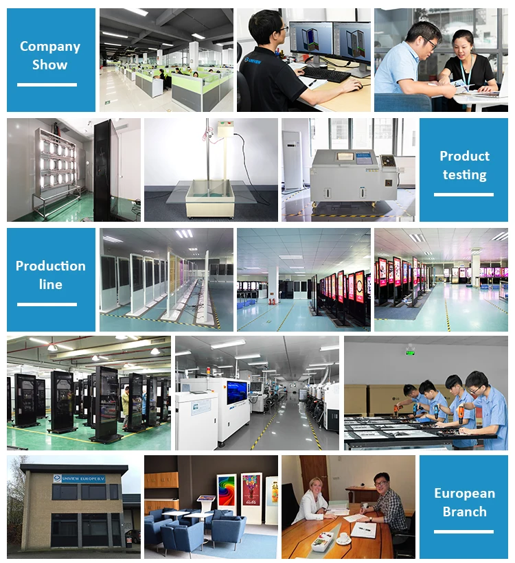 lcd poster display 43 inch floor stand indoor digital signage display