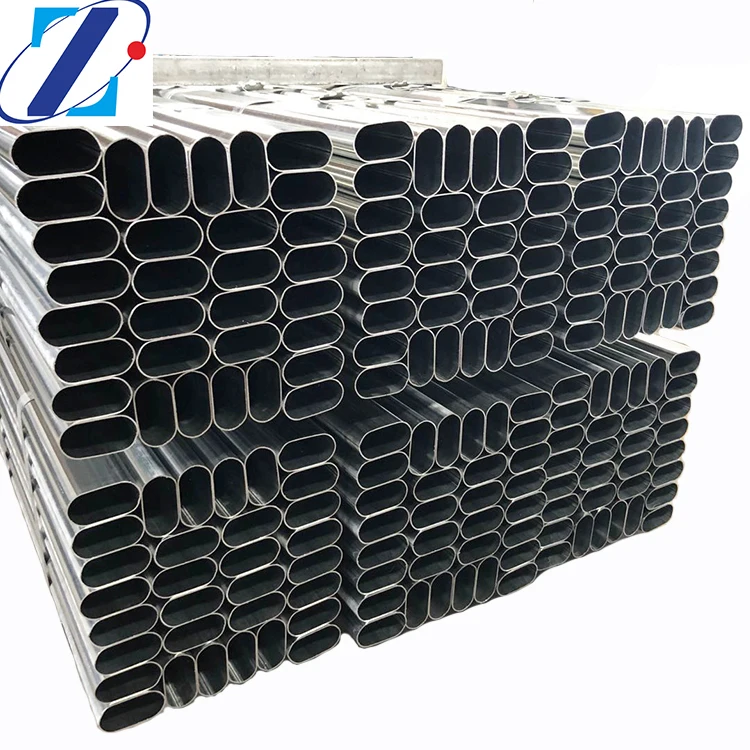 
ZhongYi welding elliptical pipe cold rolled special pipe 