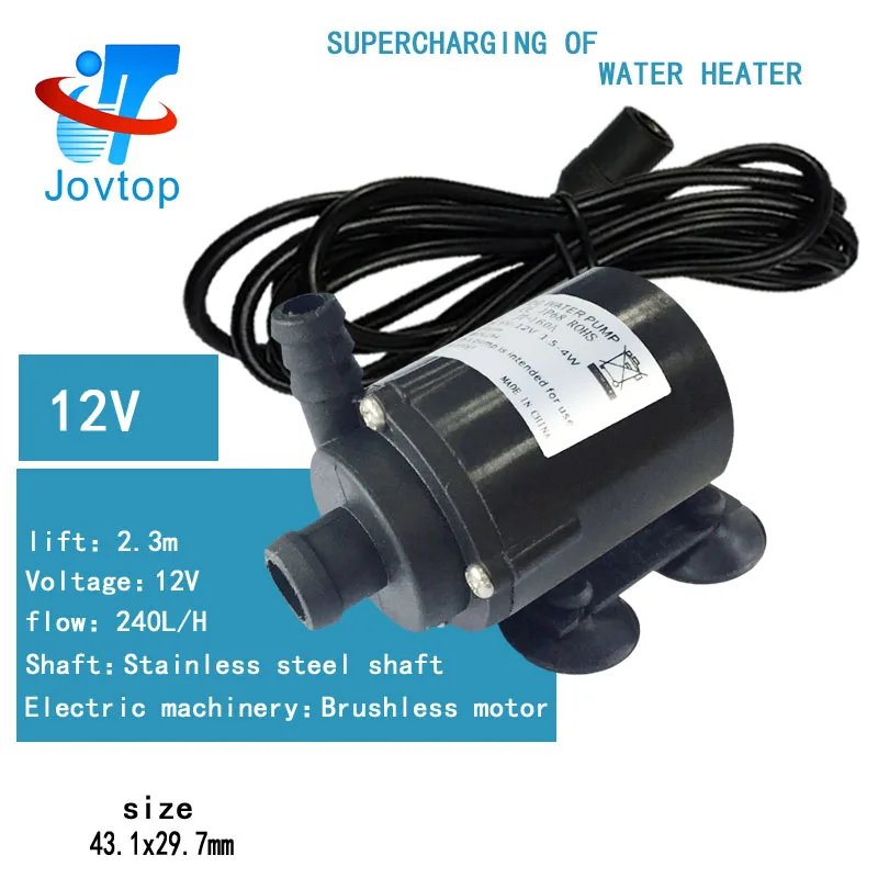 JT-160A Micro DC USB5V12V Brushless Submersible Water Pump