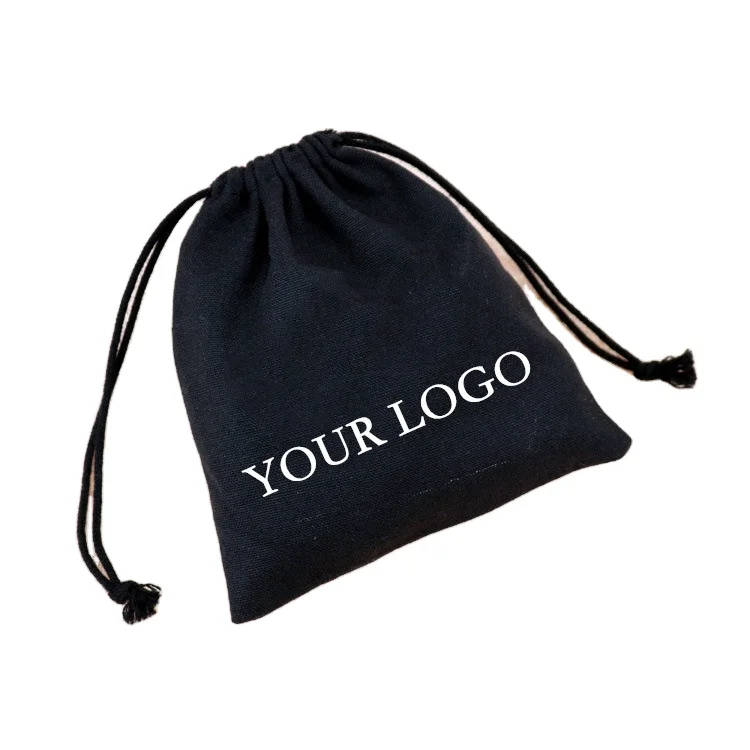 Reusable Eco Cotton Drawstring Shopping Bag Flower Print Women Men Travel Shopper Grocery Tote Storage Bags Gift Pouch