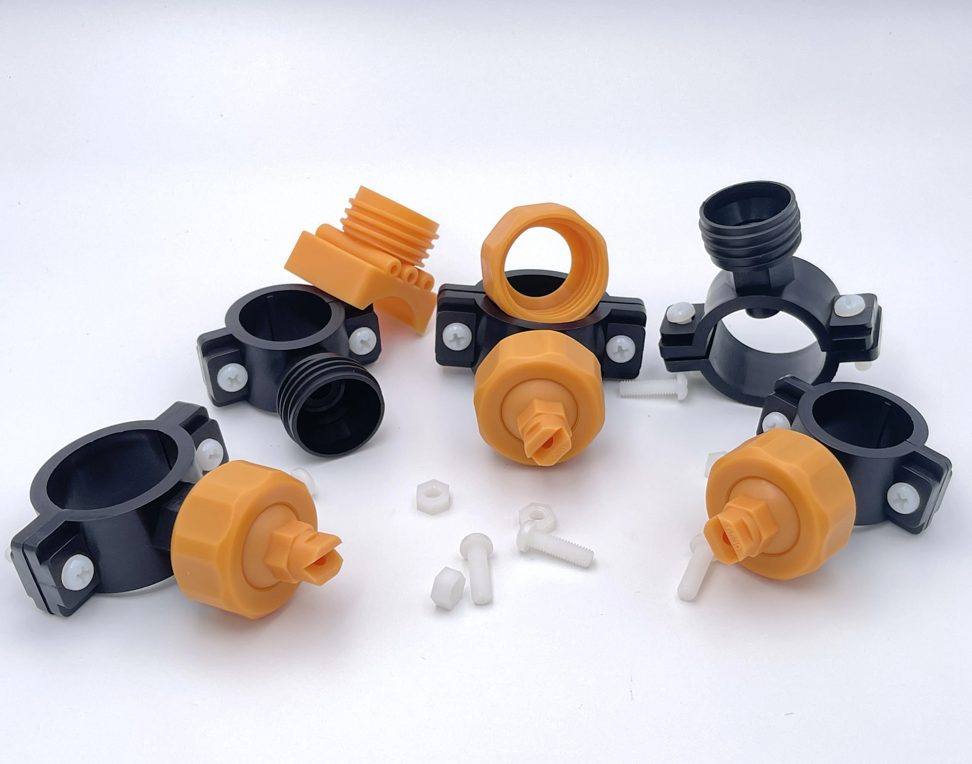 Wholesale Spraying Clamp Nozzle Pipe Clip Eyelet Clamp Adjustable Plastic Carton Box Provided ST High Pressure Nozzle 3 Months