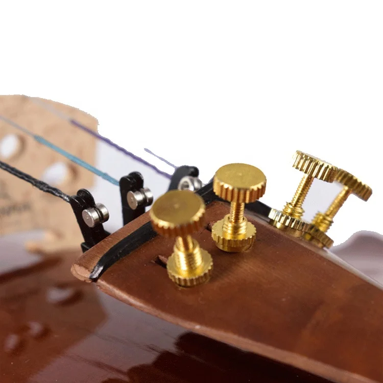 
Wholesale Price Black 3/4-4/ 4 Violin Fine Tuner String Plate 
