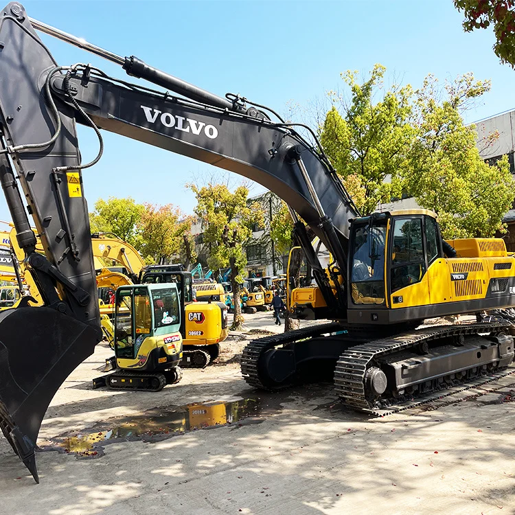 Original Used Volvo Ec480 Excavator Crawler Excavator for Sale