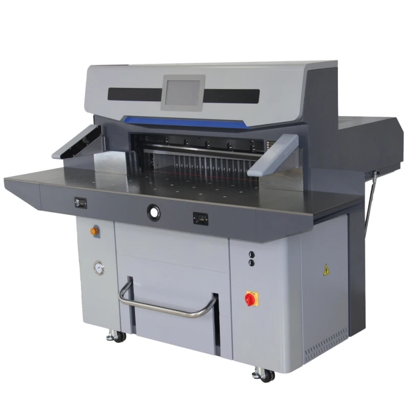 SG-9211D Hydraulic Guillotine Paper Cutter With Air Suction Below Paper Cutting Machine