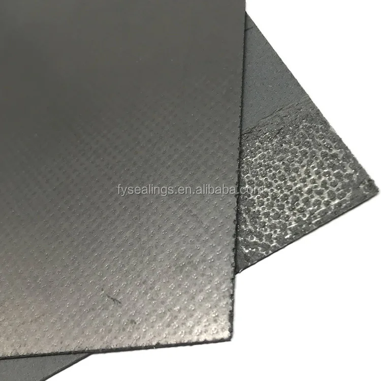 High quality engine head gasket material non asbestos fiber + metal composite gasket sheet