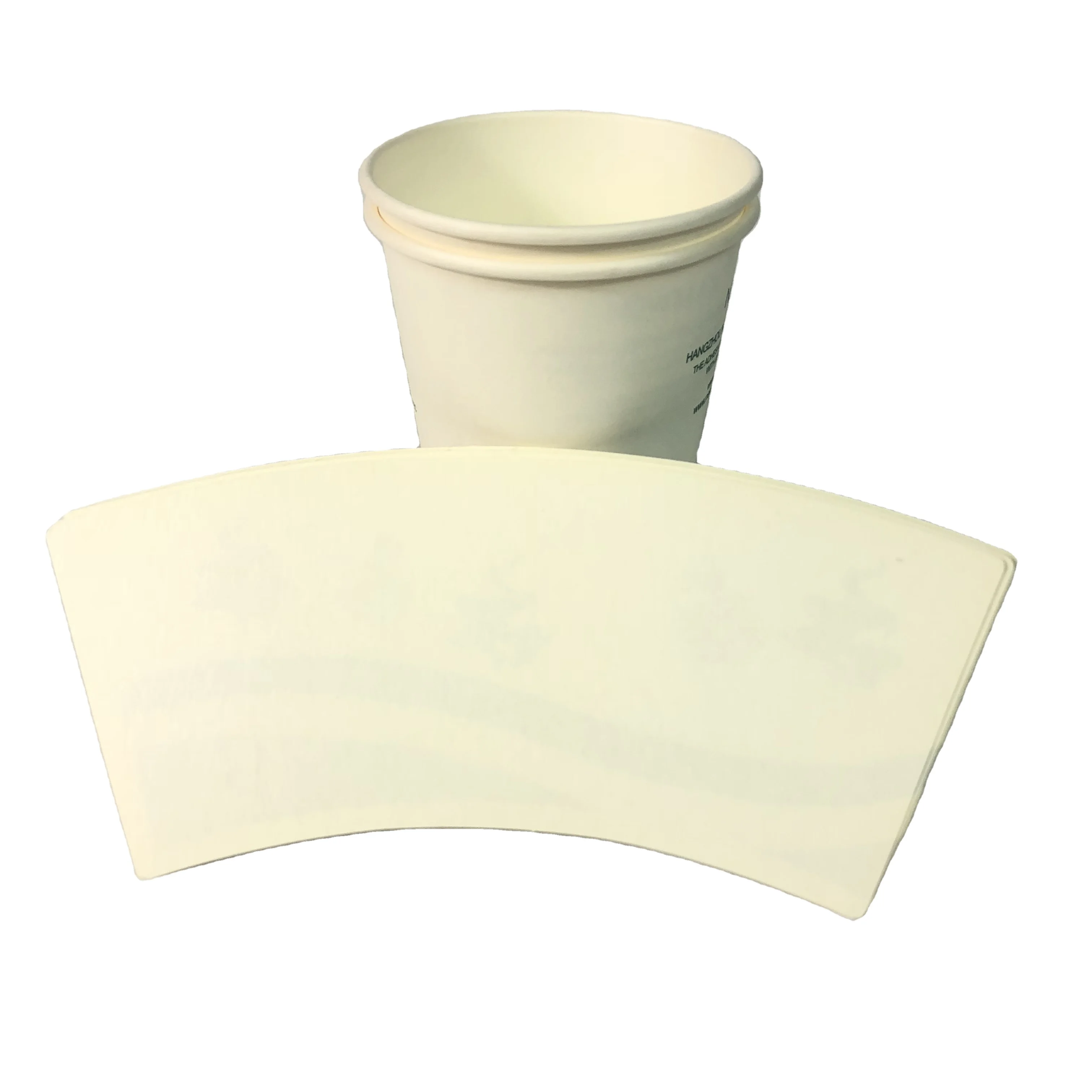 Paper Cup Fan without printing PE Coated Cup Paper in Fan/ Reel/ Sheet