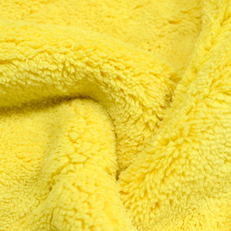 Hot Sales Microfibre Cleaning Towel Double-sided Thick Plush Car Care Detailing Cleaning Cloth