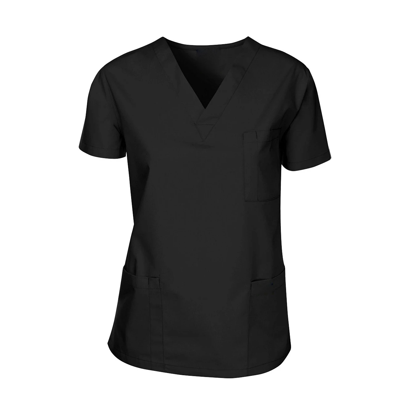 Drop shipping Scrubs Nursing Hot Sale V-neck Clinical Medical Scrubs Short Sleeve Uniforms Medical Scrubs Sets For Women Nurse