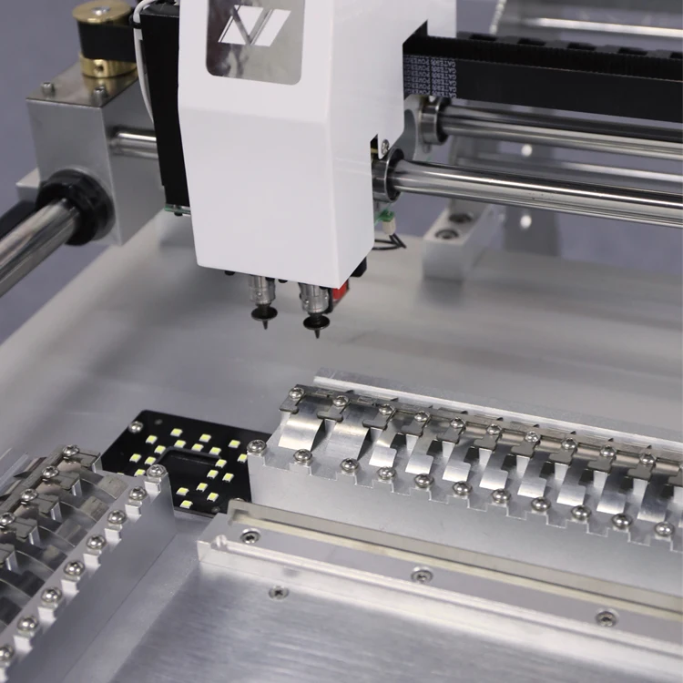 NeoDen 3V автоматическая низкая цена smt настольная светодиодная машина для установки и светодиодной осветительной линии мини SMT