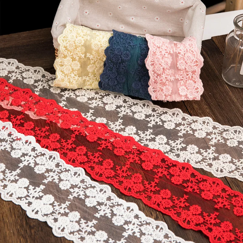 2023 Hot Sales Europe and America Lace High Quality Embroidered Guipure Lace Fabric For Wedding Lace LTZ017