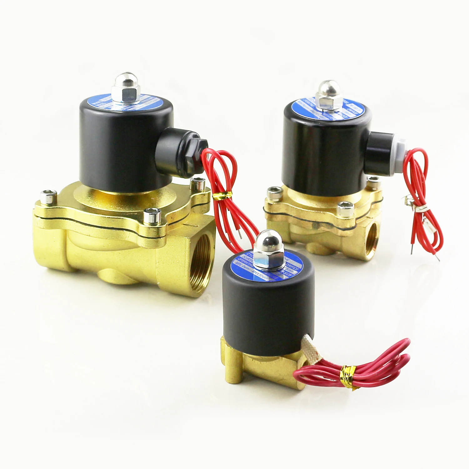 2W025-08 2W160-15 2W200-20 2W250-25 электромагнитный клапан 2/2 2ays 2W Латунный Водяной цена для воды