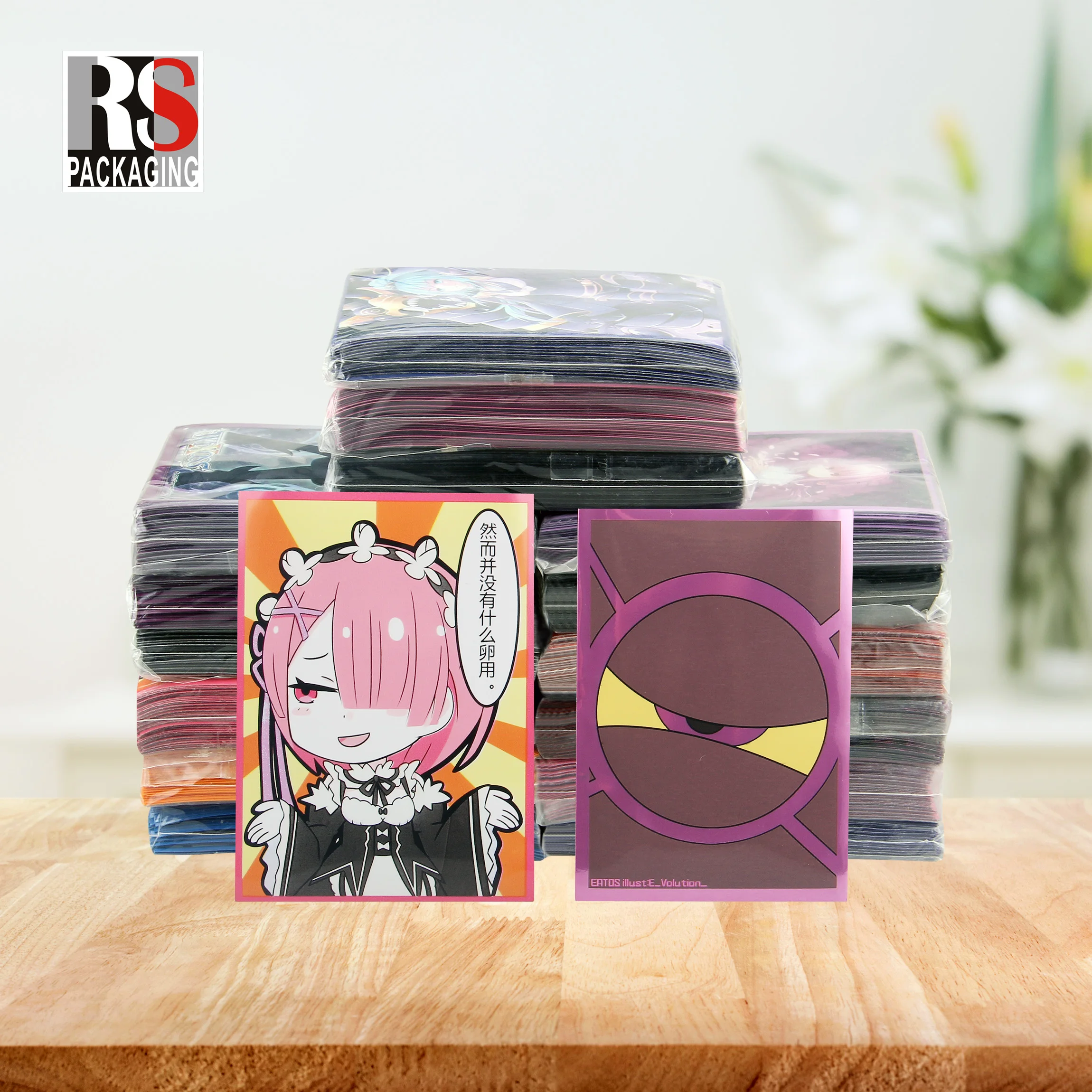 Пластиковые Суперпрозрачные прочные Чехлы для карт TCG небольшого размера индивидуальный защитный карман кредитных спортивный