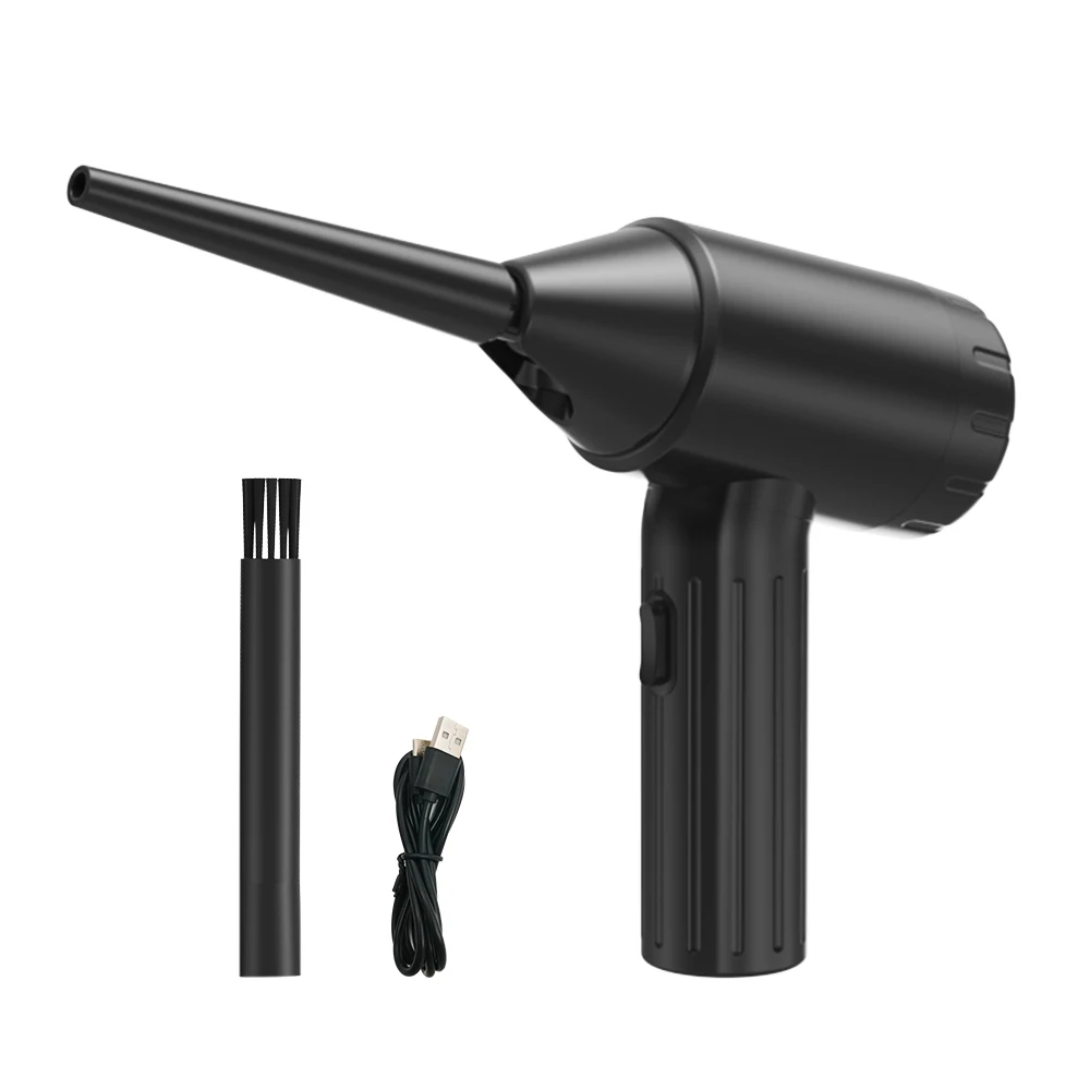 90,000rpm Air Blower Electric Air Duster for Computer Keyboard Electronics Cleaning for Camera Cordless Air Duster Compressed