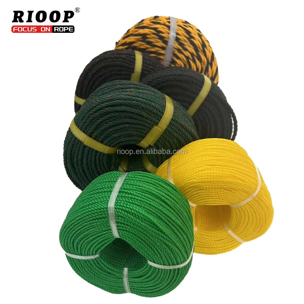 Factory Supply Plastic Pp Multifilament Braided Rope