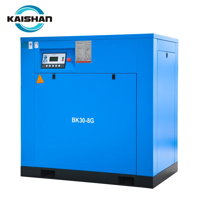 Chinese supplier 11kw 60cfm electric screw air compressor machine