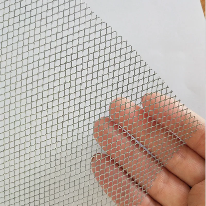 aluminum small hole expanded metal  mesh machine for gutter guards