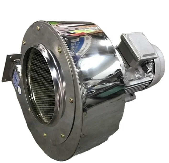 High Pressure Stainless Steel Fan Cooler  Small Hot Air Blower Model Centrifugal  Fan  Air Blower