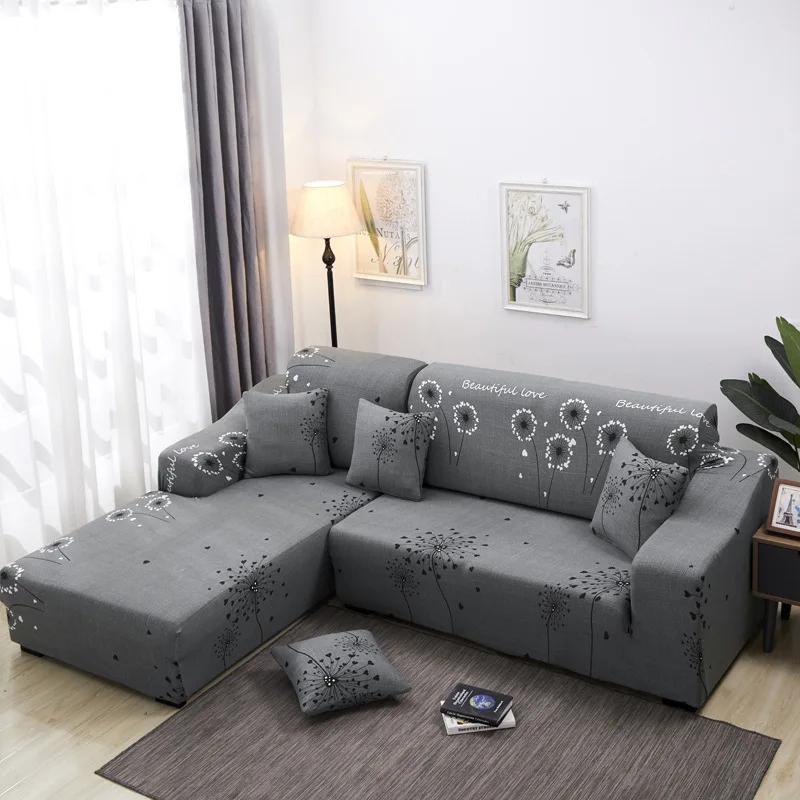 YRYIE Furniture Protector Corner Cover Textile Fabric Anti Slip Home Sofa Cover