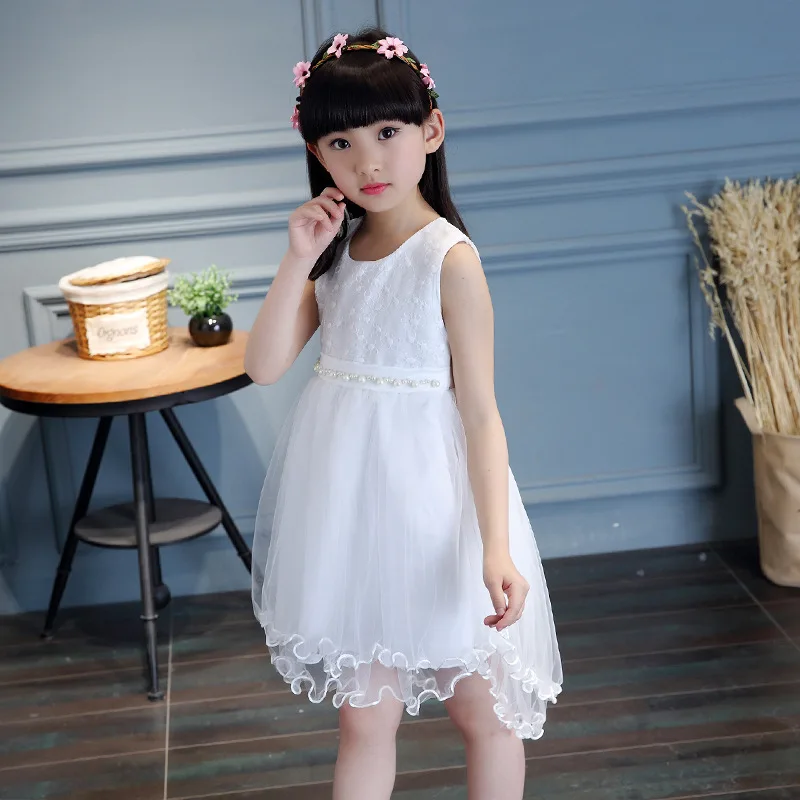 Pink Color Beautiful Fashion Kids Clothing Dress Kids Designer Kid Girl 5 Years Dress For Children
