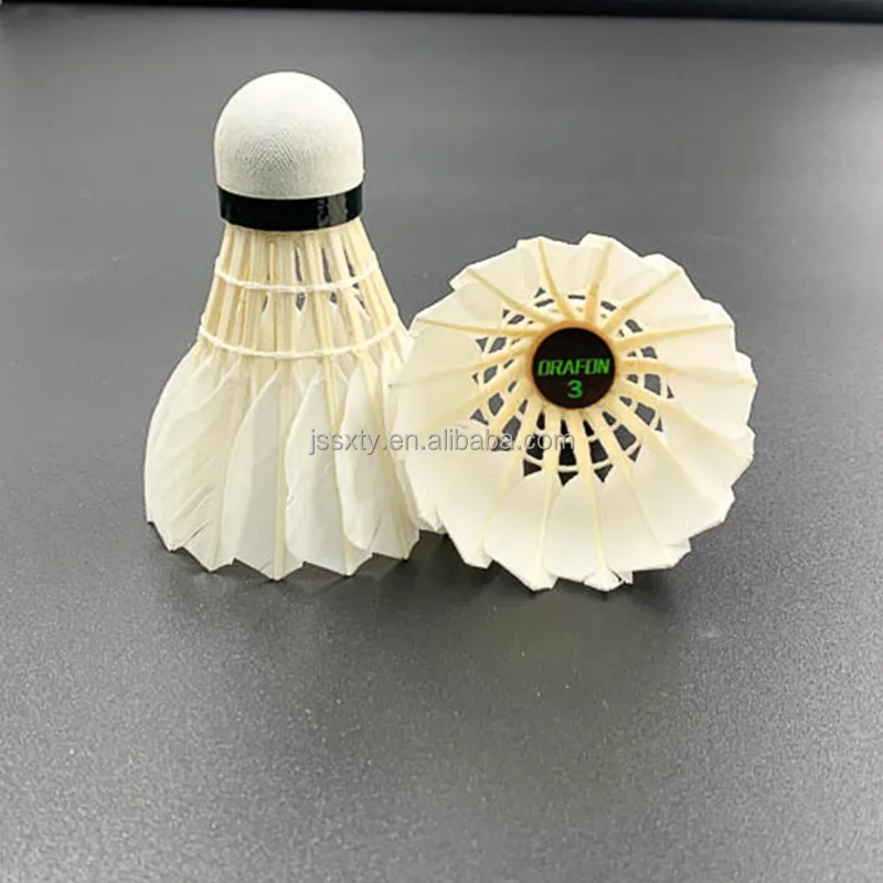 
Badminton as30 Shuttlecock Goose Top Feather Shuttle New Backwashing Goose Broad Competition Use 
