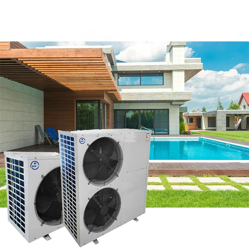Swim pool r32 cold climate full inverter heat pump water heaters monoblock inverter spa pool dc inverter split heat pump