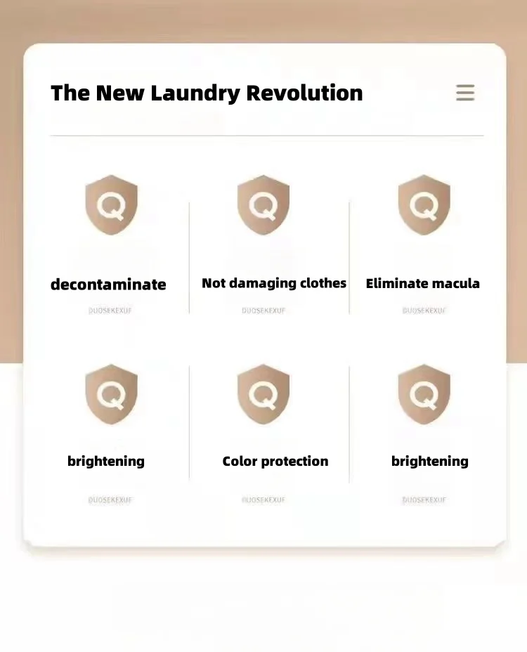 Bioenzyme bleach powder plus net bubble salt phosphorus free clothes cleaning laundry detergent Baby clothes home custom OEM
