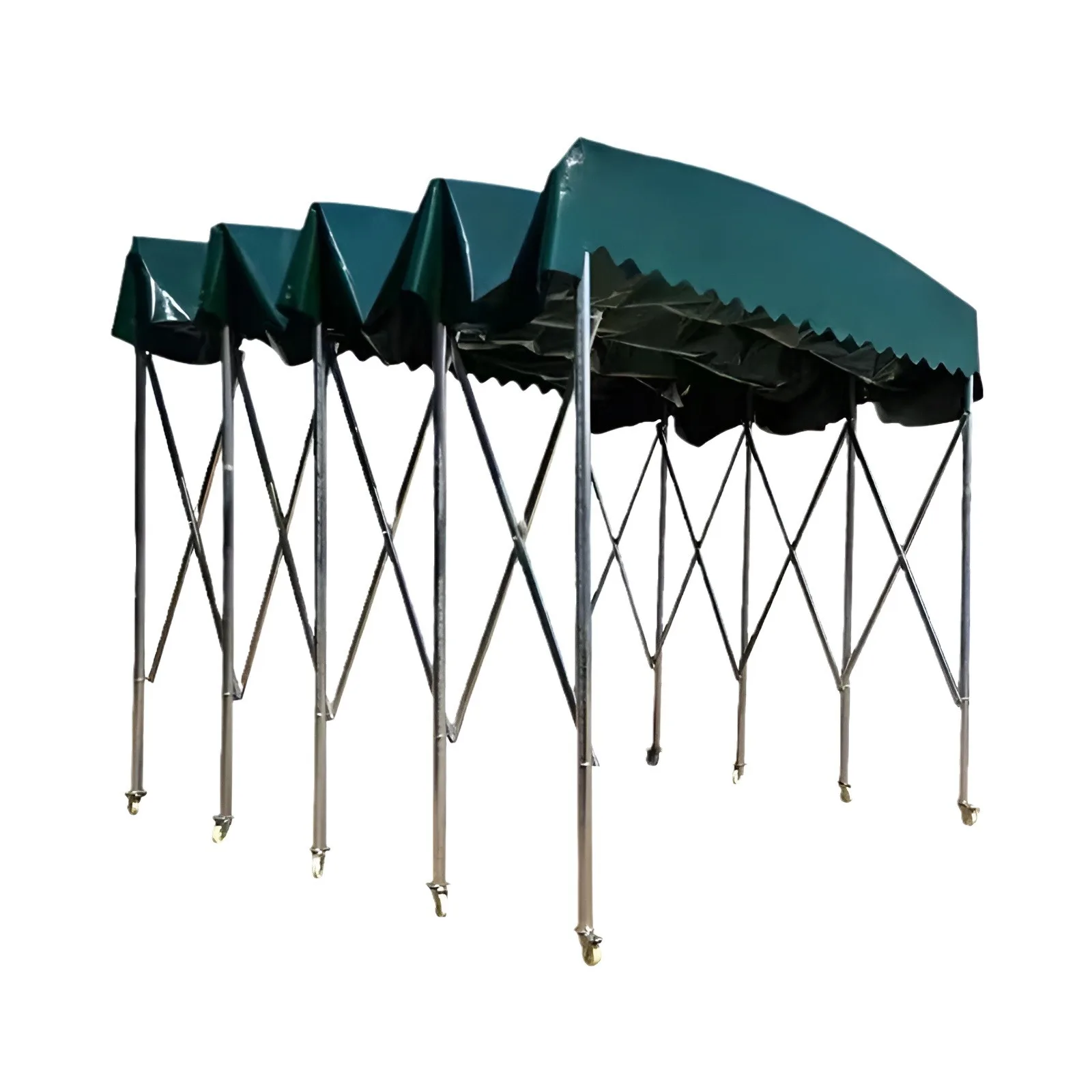 mobile push pull awning folding retractable large warehouse awning pvc roof cover basketball court awning activity tent