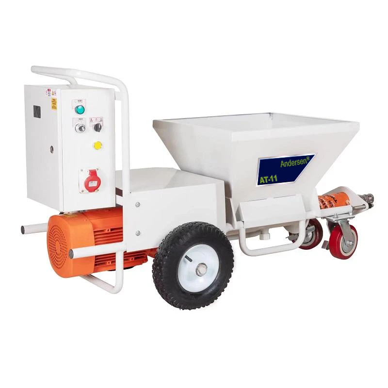 High Quality 380V 50Hz Electric Screw Sprayer Machine Wall Mortar Plaster Application Low Price New Design Pump Motor Engine