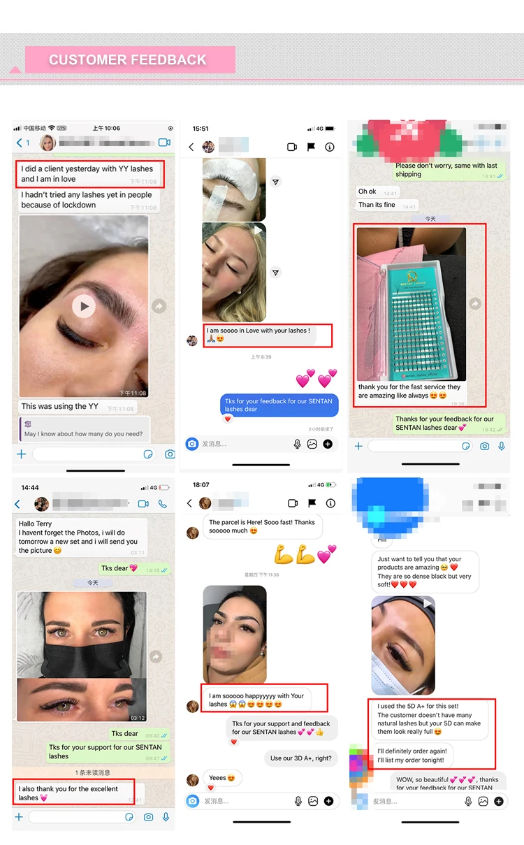 2022 3D 4D 5D 6D 0.07 0.10 factory direct wholesale premade fans eyelash volume lash extension pro made fans