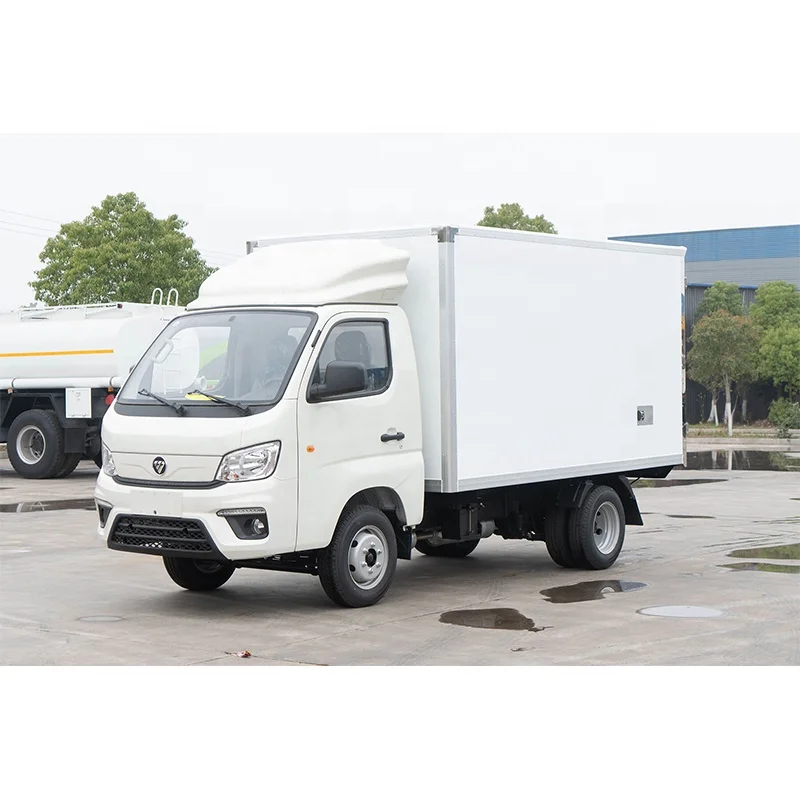 2024 новый китайский Foton TM3 TM300 мини-фургон грузовой автомобиль 4x4 бензин до 1 т 3 б/у малая коробка грузовиков для продажи