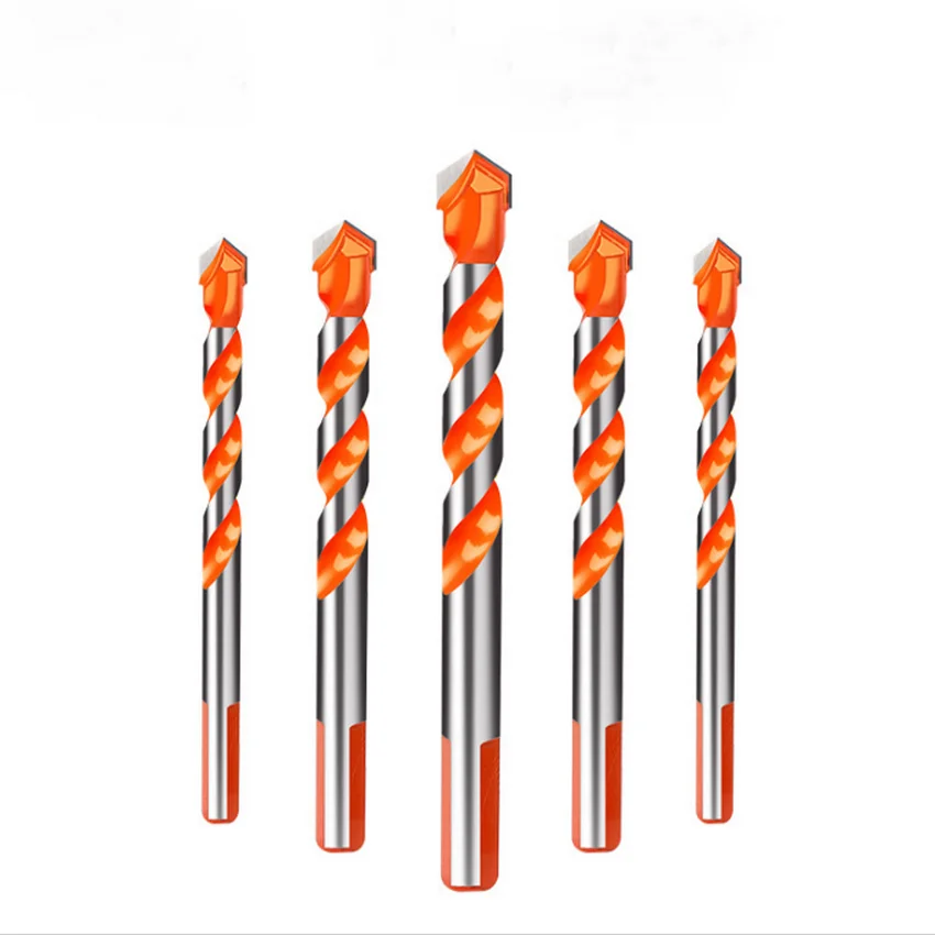 Factory direct sale drill bits for wood  Triangular fried dough twist drill Tungsten carbide crosshead drill