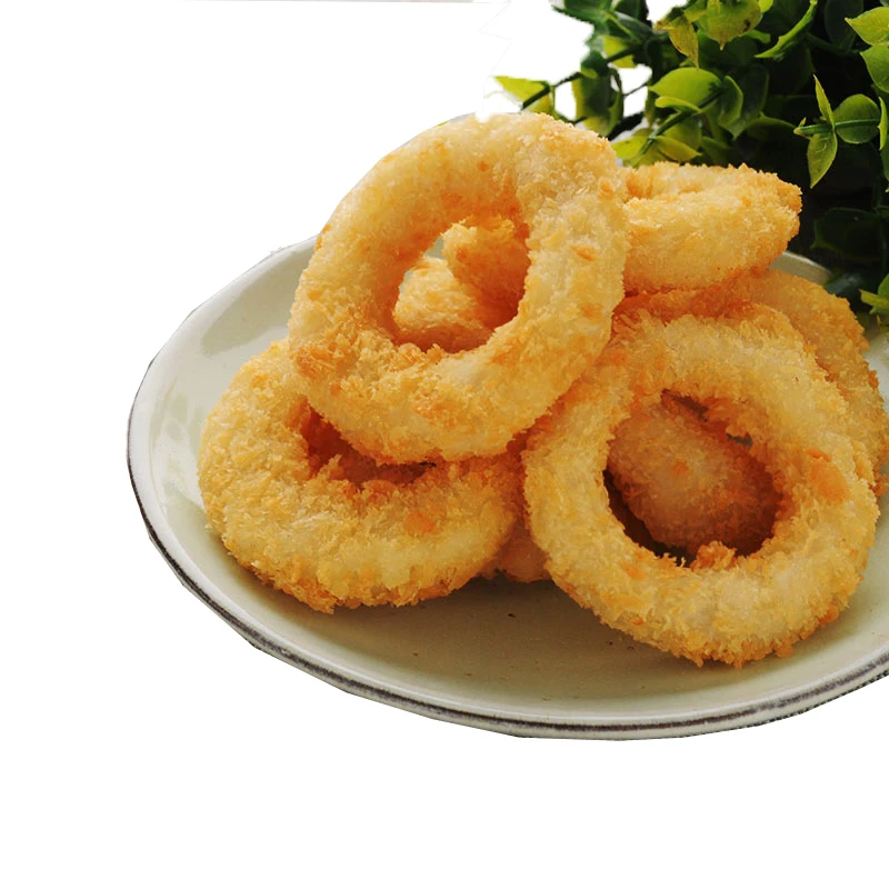Huiyang food new frozen pre-cooled fresh squid ring fried fast food semi-finished squid ring