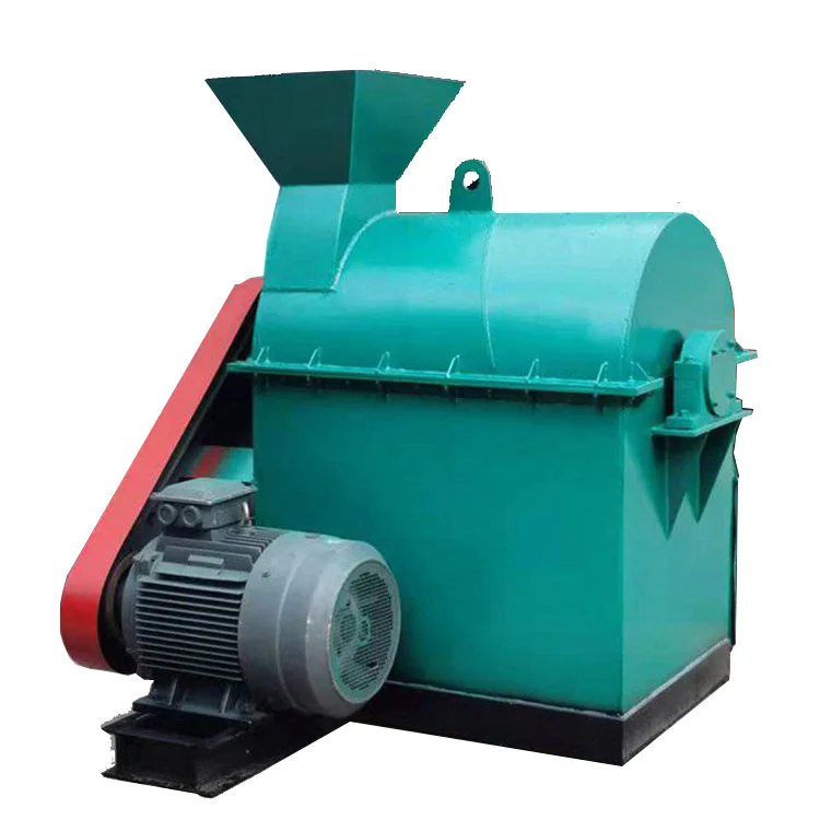 Chicken Sheep Manure Bio Organic Compost Fertilizer Use Half Wet Material Crusher Machine On Sale