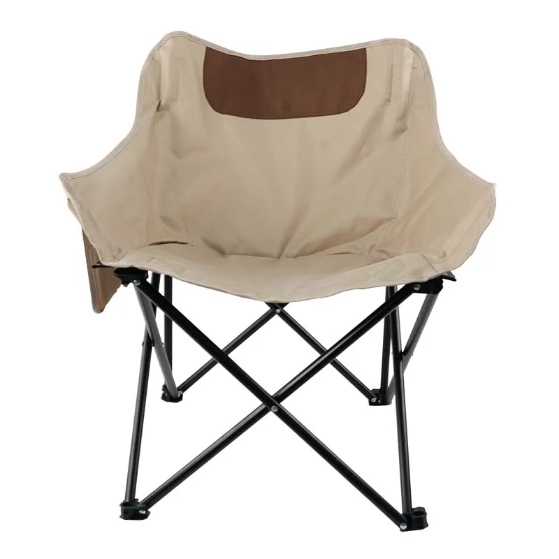 Camping Folding Outdoor Portable Big Foldable Half Children Lounge Round Kids Parts Lawn Branded Rocking High Back Moon Chair